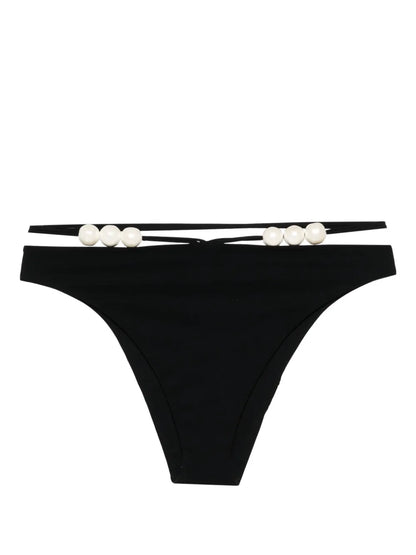 Pearl-Detailed Bikini Bottom