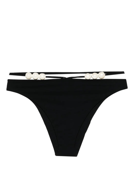 Pearl-Detailed Bikini Bottom