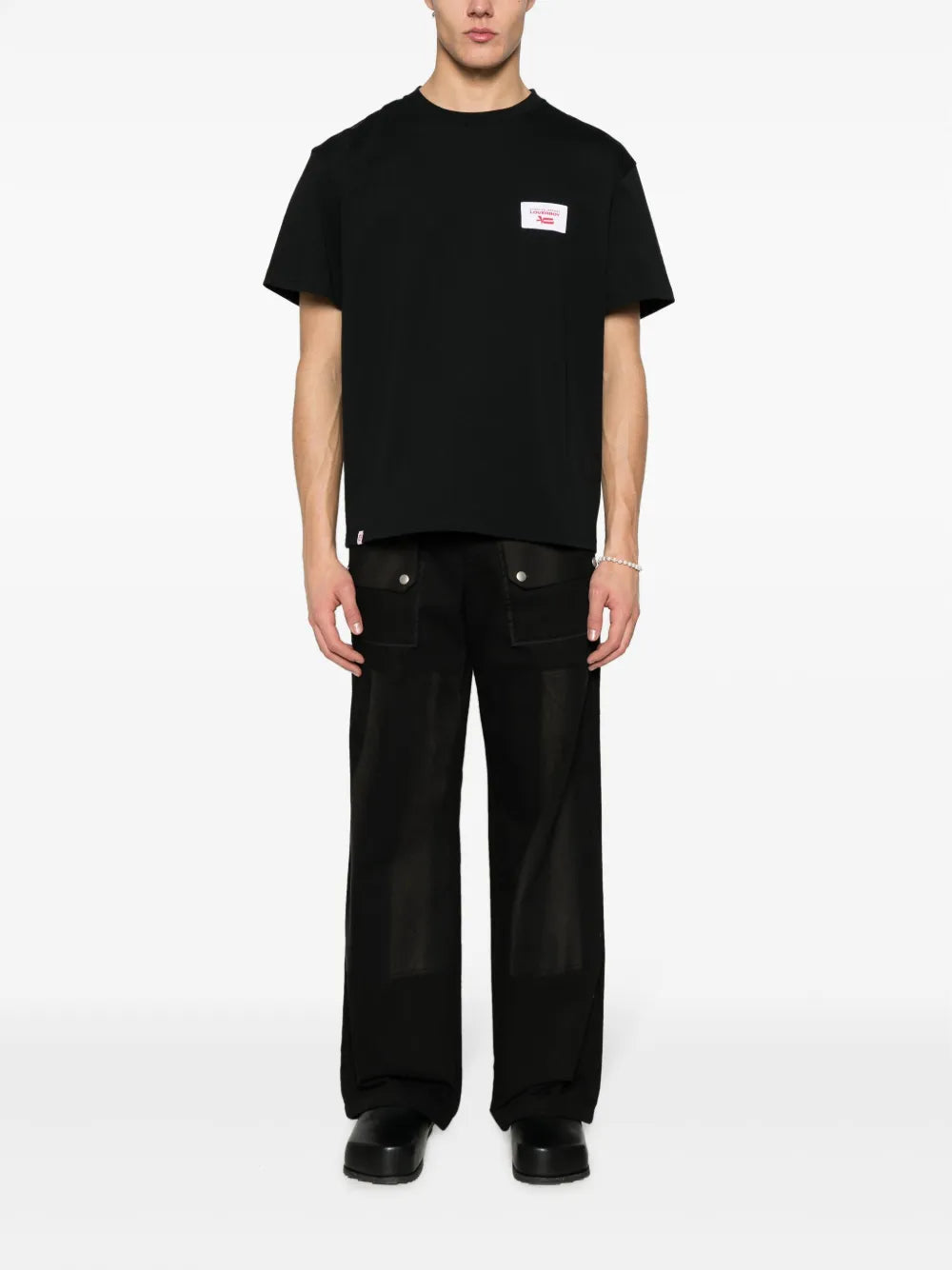 Label Cotton T-Shirt