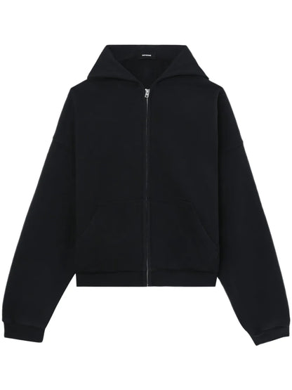 Spiked Zip-Up Hoodie