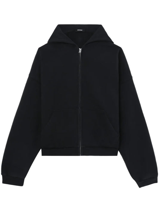 Spiked Zip-Up Hoodie