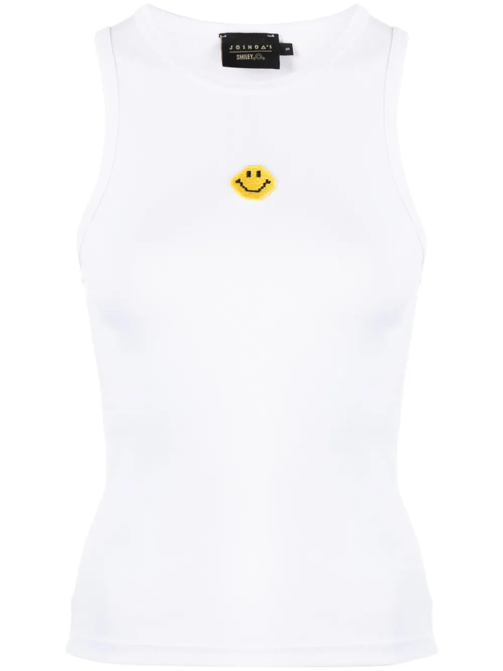 Smiley-Motif Tank Top