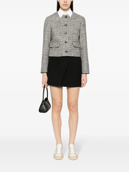 Bouclé Cropped Jacket