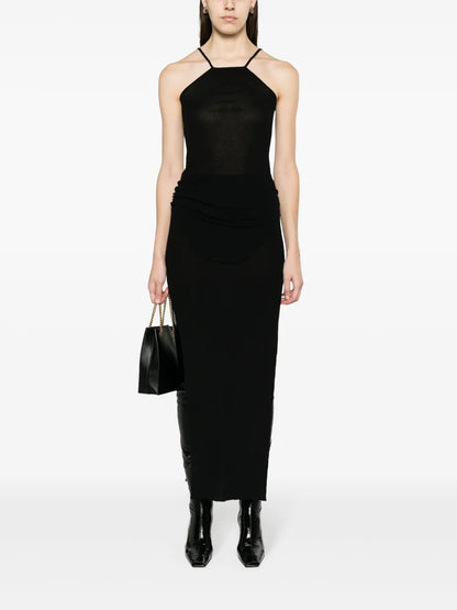 Sacris Ribbed-Knit Maxi Skirt