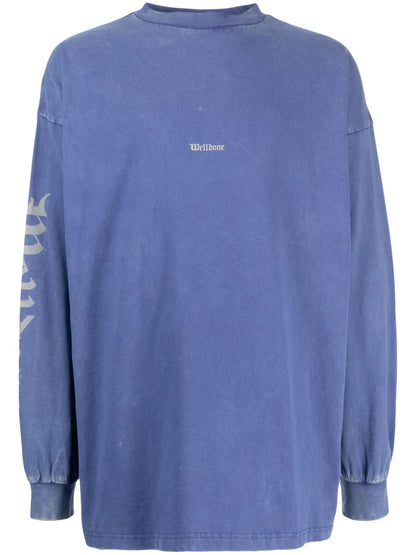 Logo-Print Long-Sleeve T-Shirt