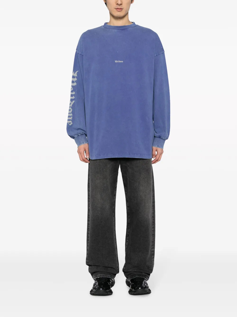 Logo-Print Long-Sleeve T-Shirt