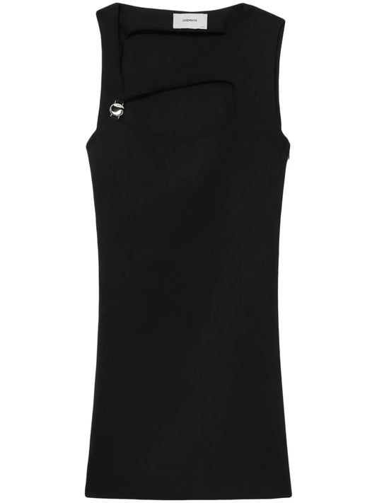 Cut-Out Sleeveless Minidress
