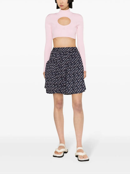Flared Miniskirt