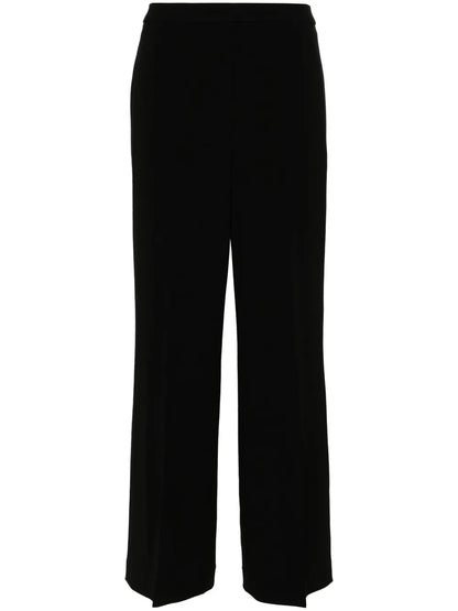 Mid-Rise Wide-Leg Trousers
