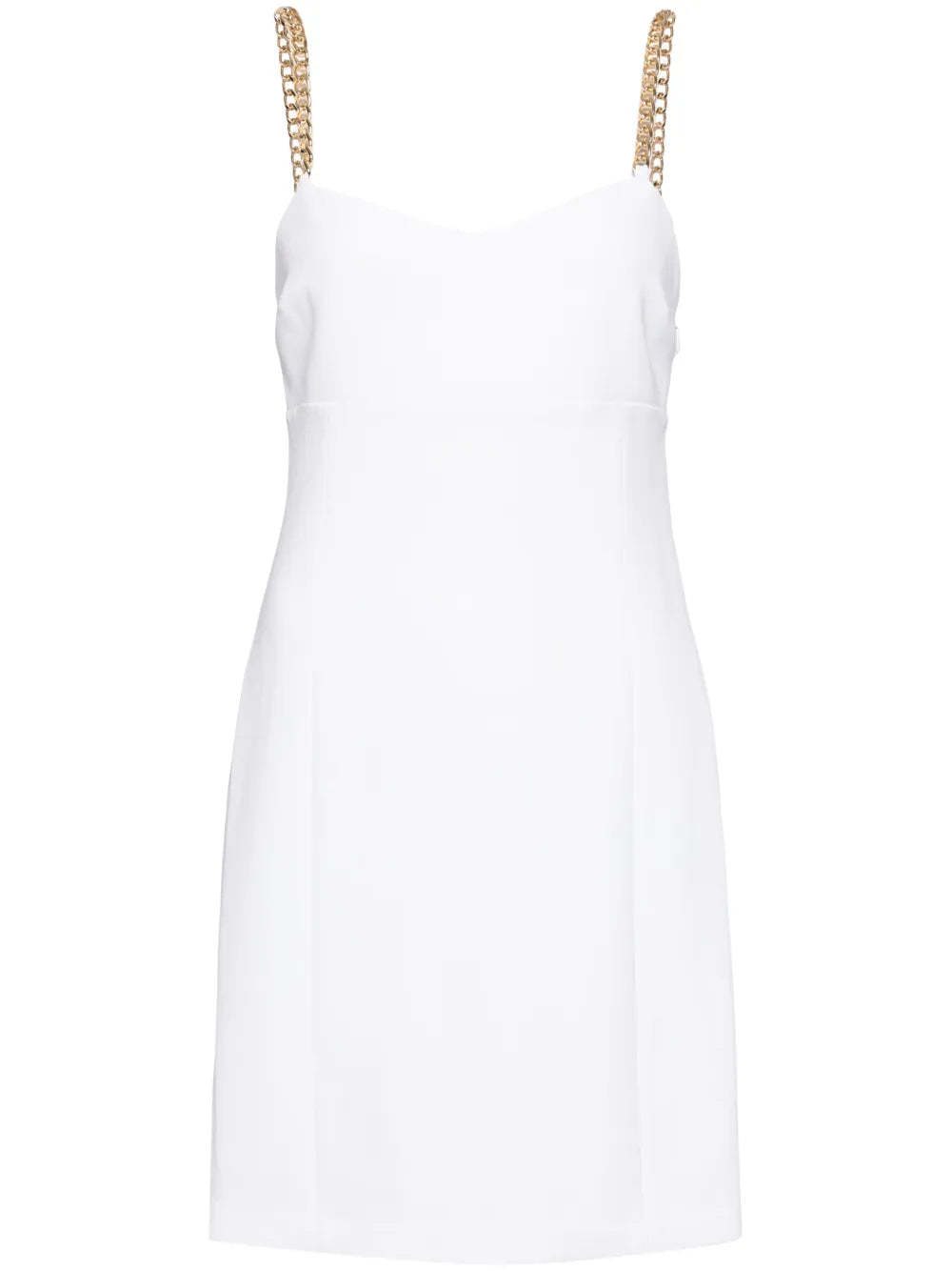 Embellished Crepe Slip Dress