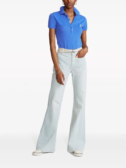 Julie Logo-Embroidered Polo Shirt