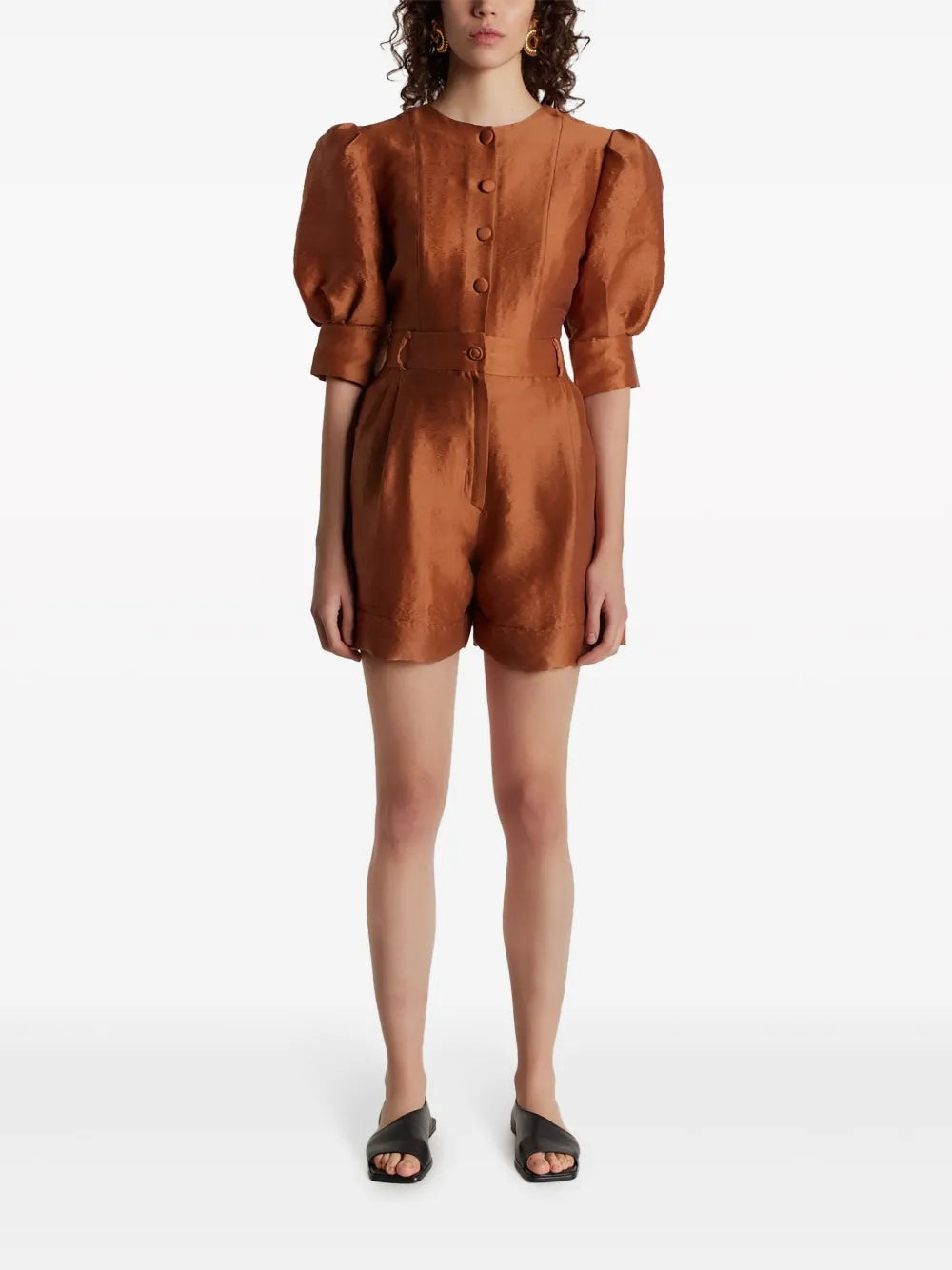 Daniel Pleat-Detailing Shorts