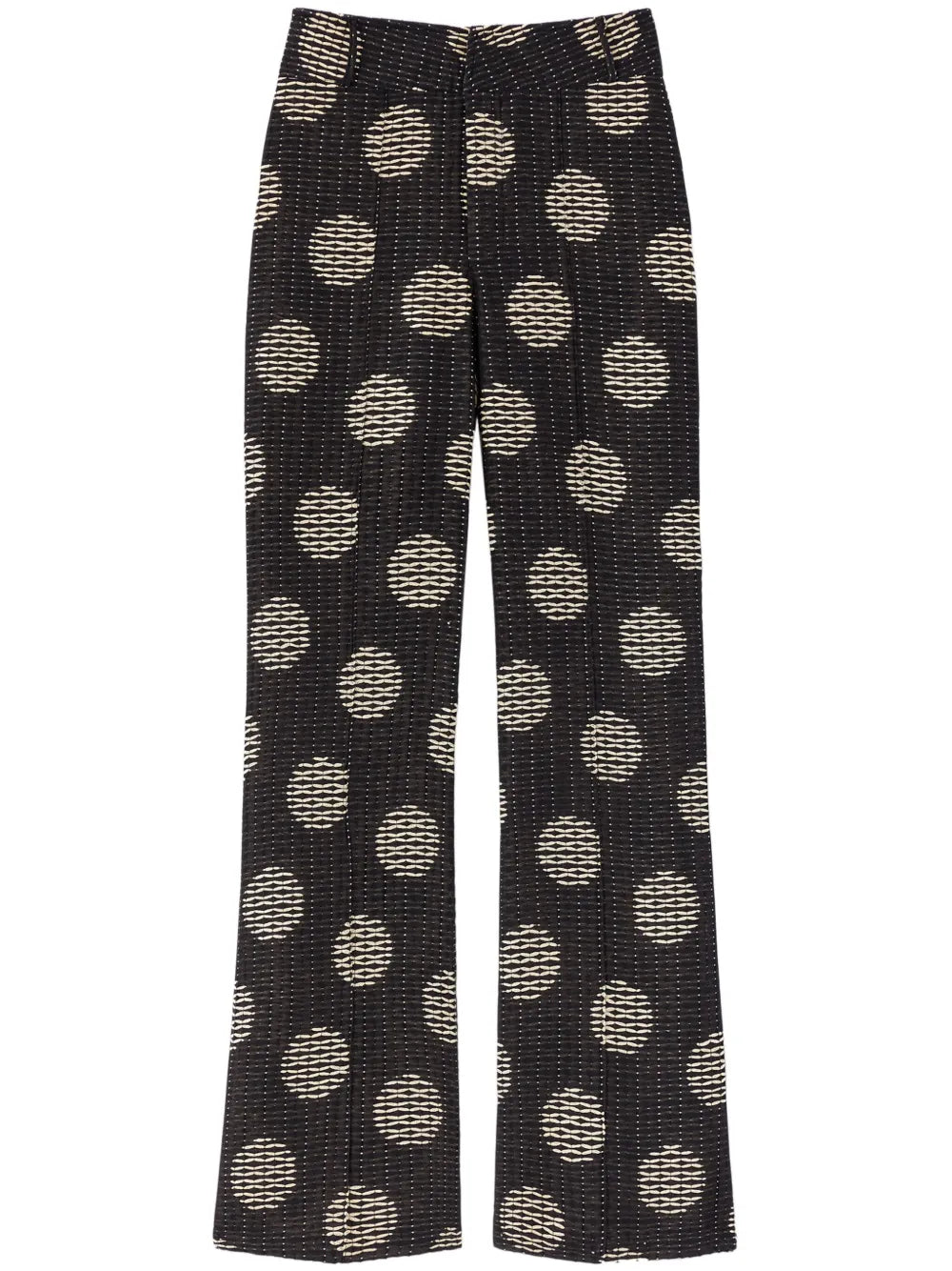 Yoshismart Jacquard Cropped Trousers