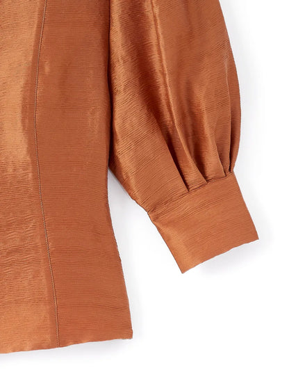 Jasper Plissé Blouse