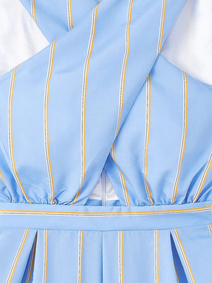 Louis Striped Playsuit