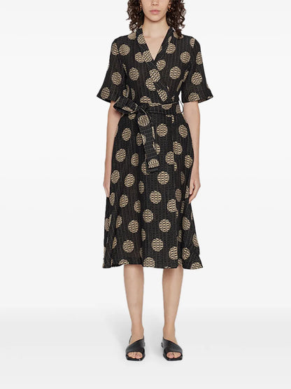 Lee Polka-Dot Midi Dress