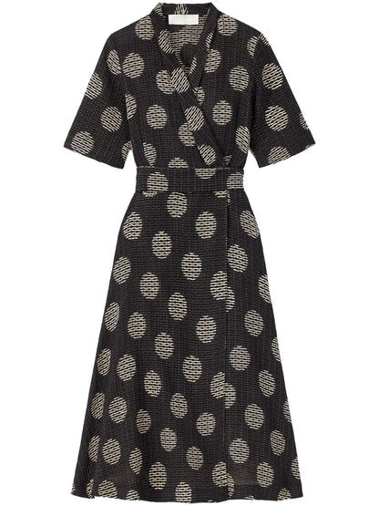 Lee Polka-Dot Midi Dress