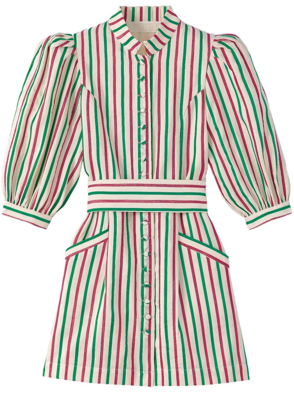 Amoako Stripe-Print Dress