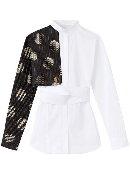 Hans Polka-Dot Cotton Shirt