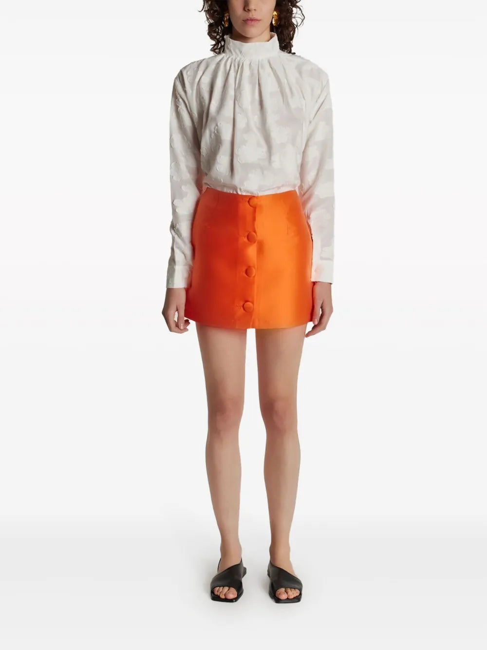 Lucio Button-Up Skirt