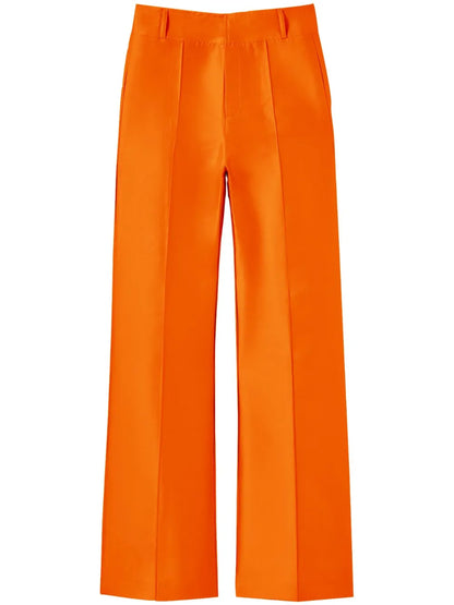 Yoshi Pressed-Crease Trousers