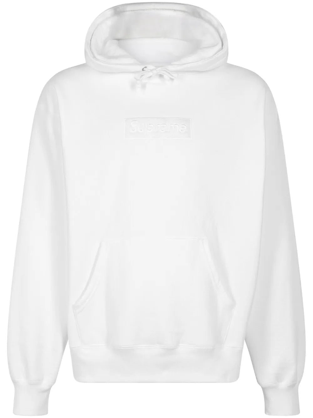 Box Logo "Fw 23 - White" Hoodie