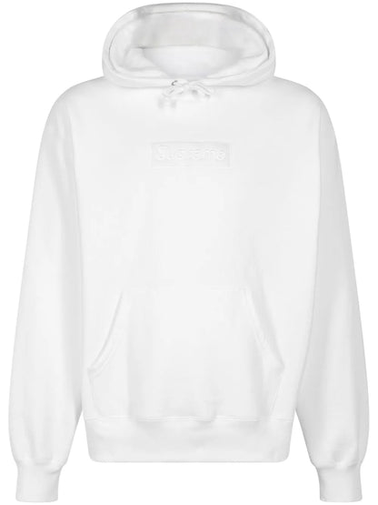 Box Logo "Fw 23 - White" Hoodie