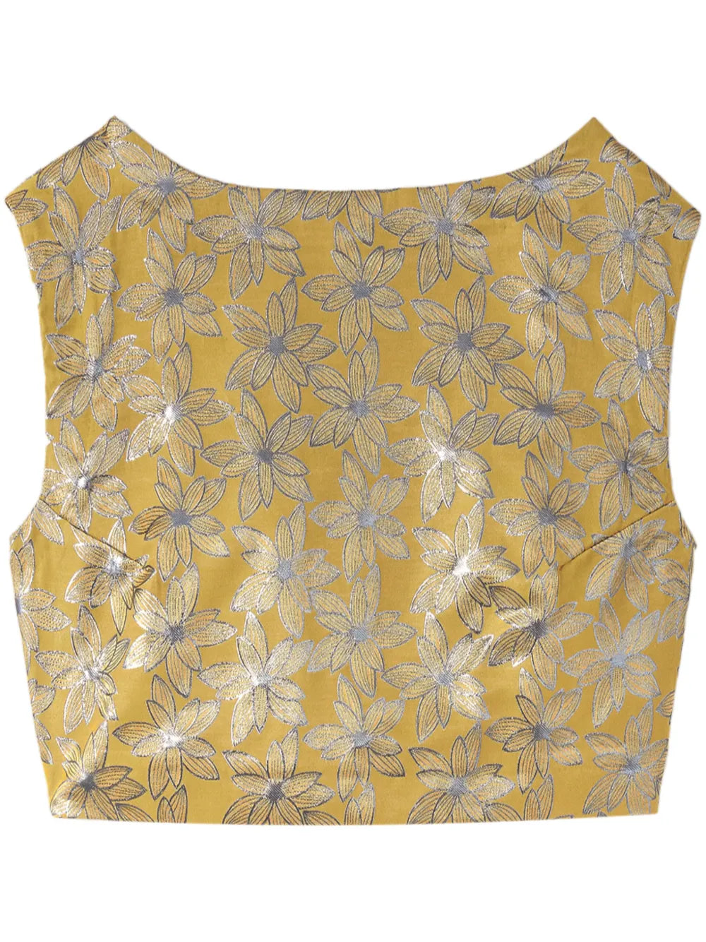 Richard Jacquard Cropped Top