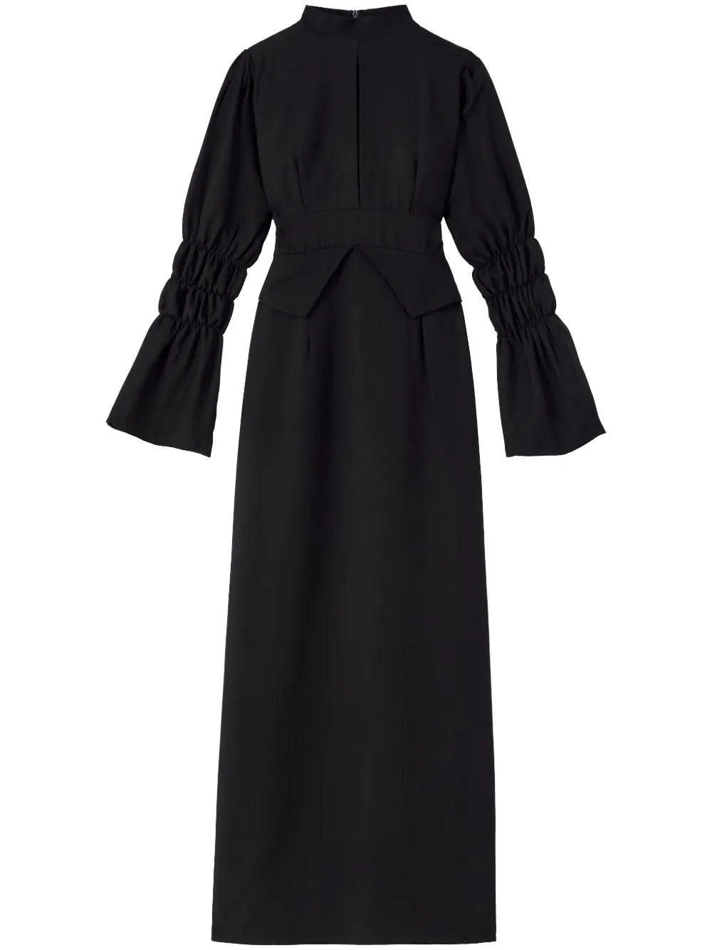 Keith Ruched-Sleeve Dress