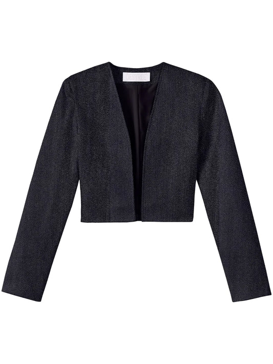 Helmut Denim Cropped Jacket