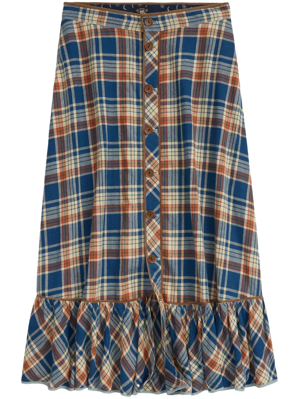 Sadie Cotton-Linen Blend Skirt