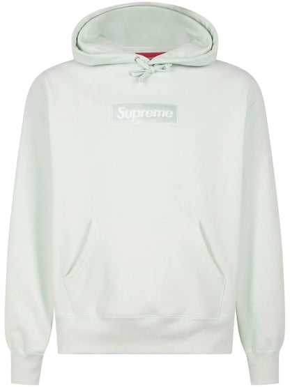 Box Logo "Fw23 - Light Green" Hoodie