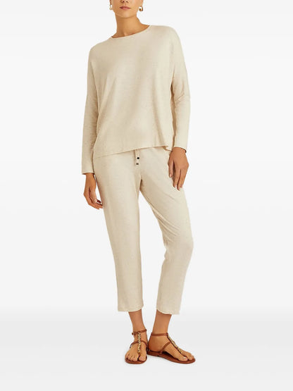 Tapered Cropped Sweatpants