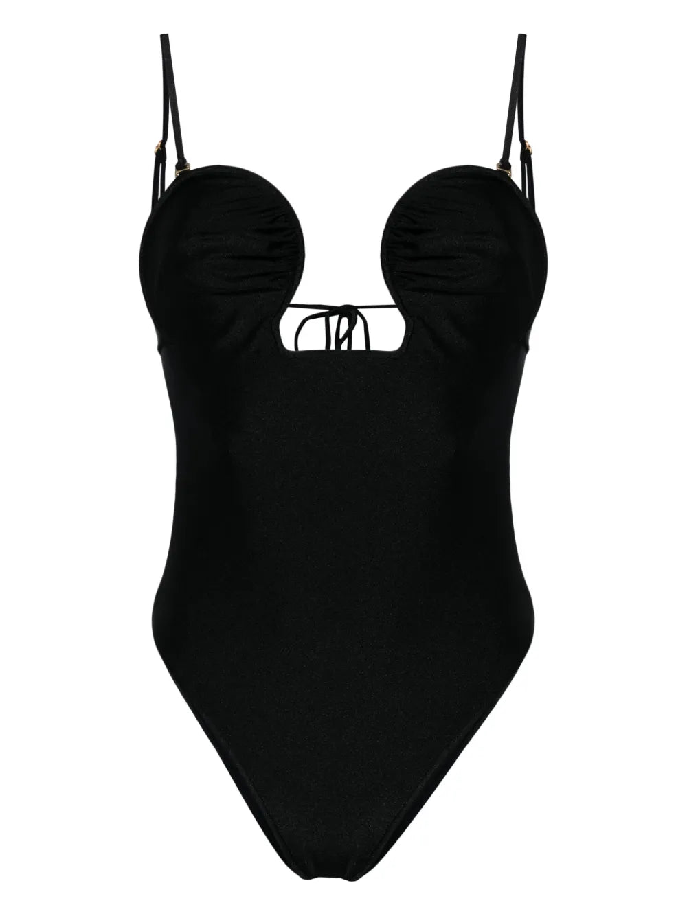Celia Wired-Neckline Swimsuit