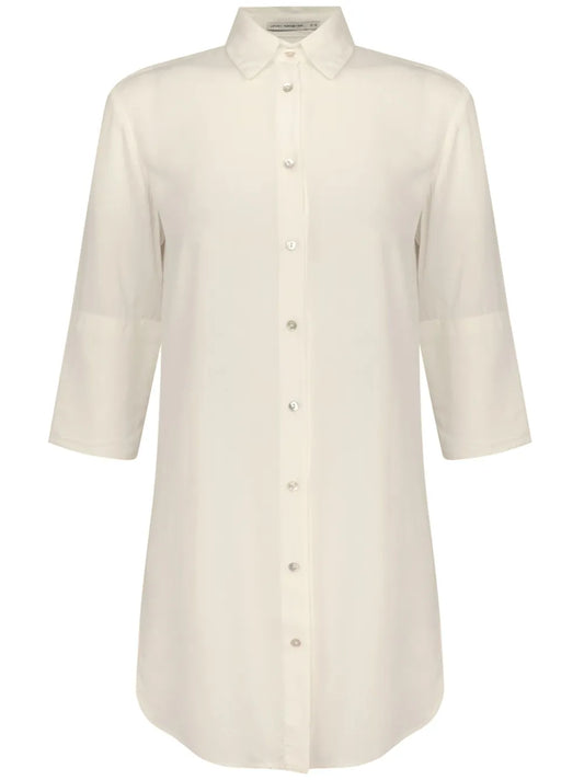 Buttoned Shirt Dress