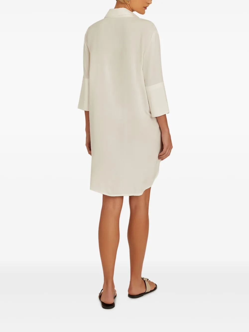 Buttoned Shirt Dress
