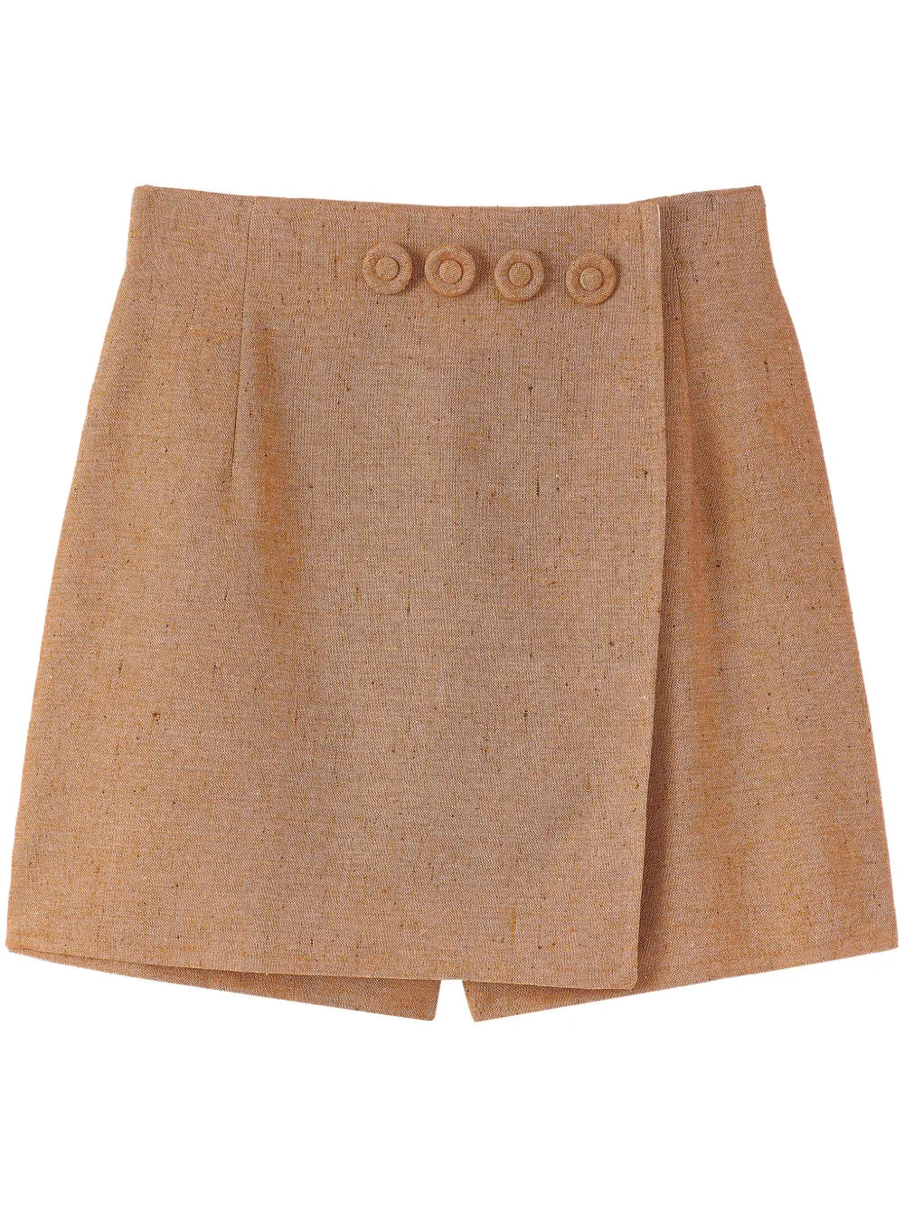 Decorative Buttoned Shorts