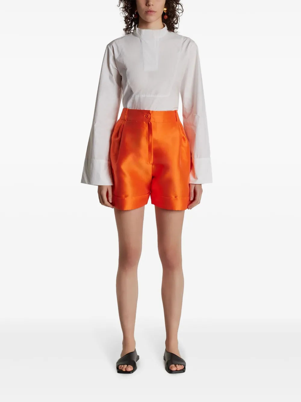 Daniel Pleat-Detail Shorts