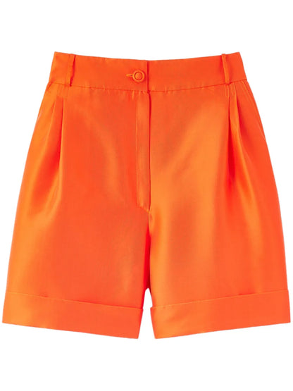 Daniel Pleat-Detail Shorts