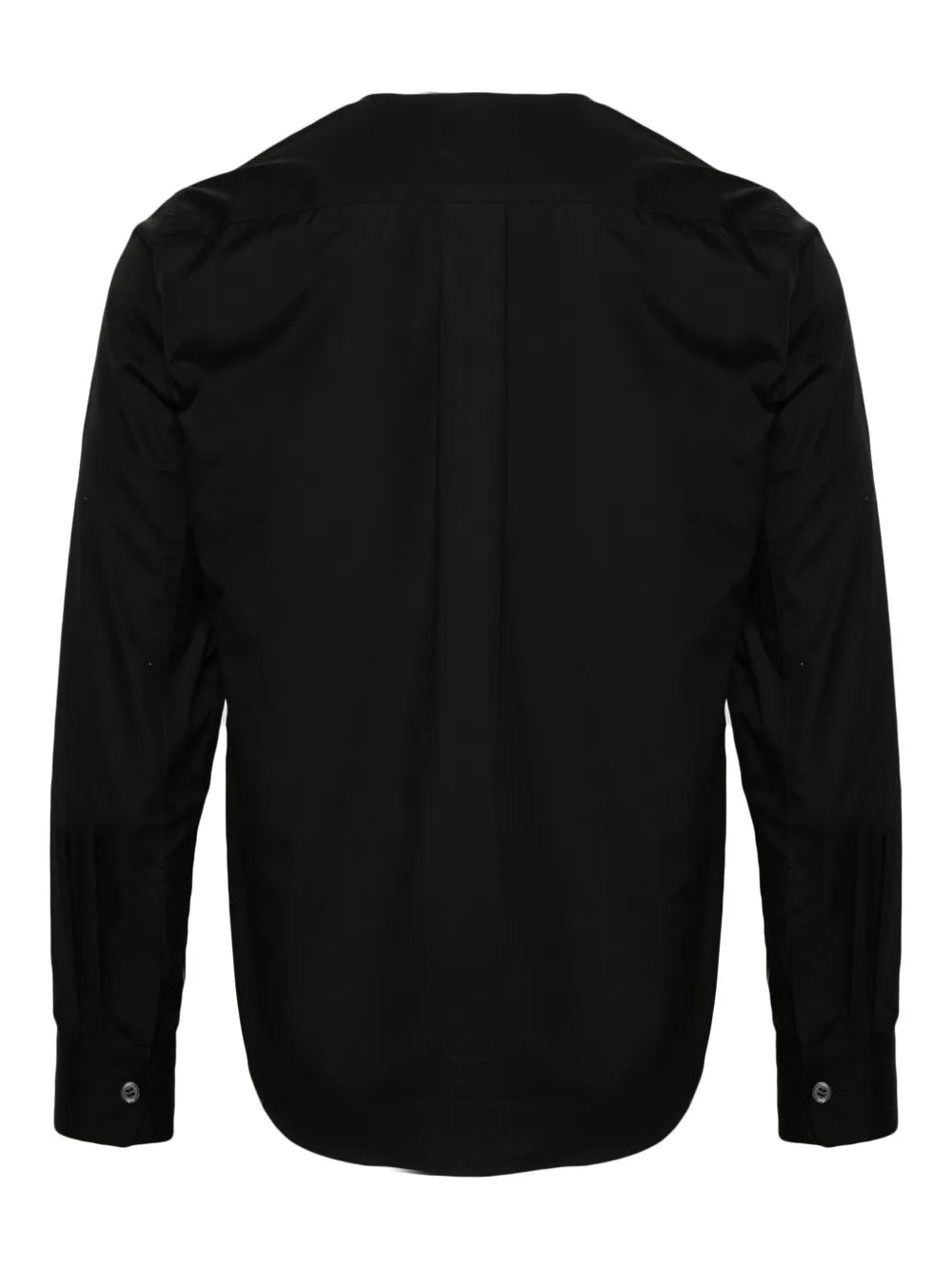 Buckle-Detailed Poplin Shirt