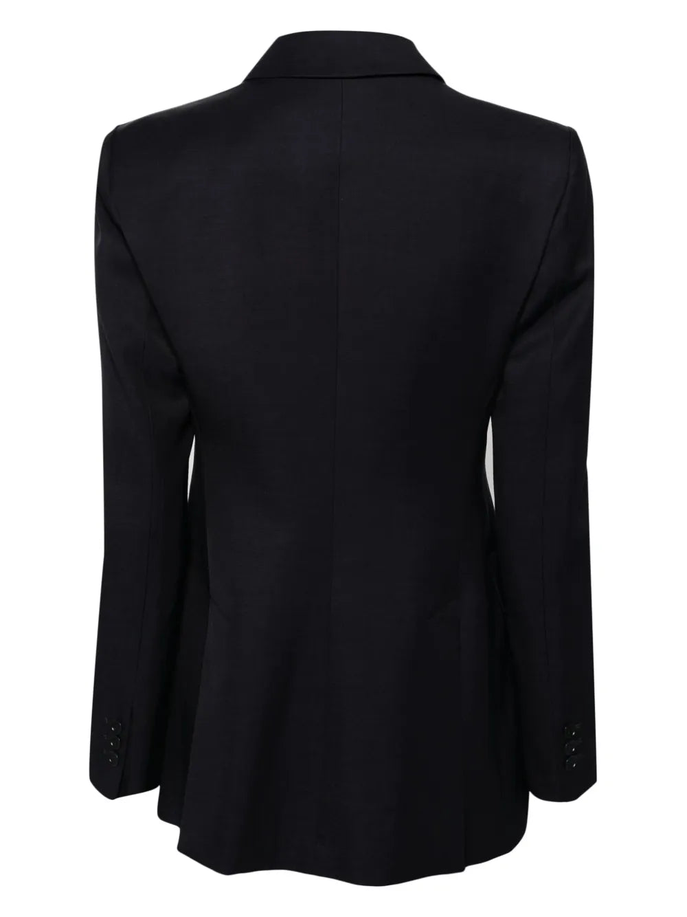 Peak-Lapels Double-Breasted Blazer