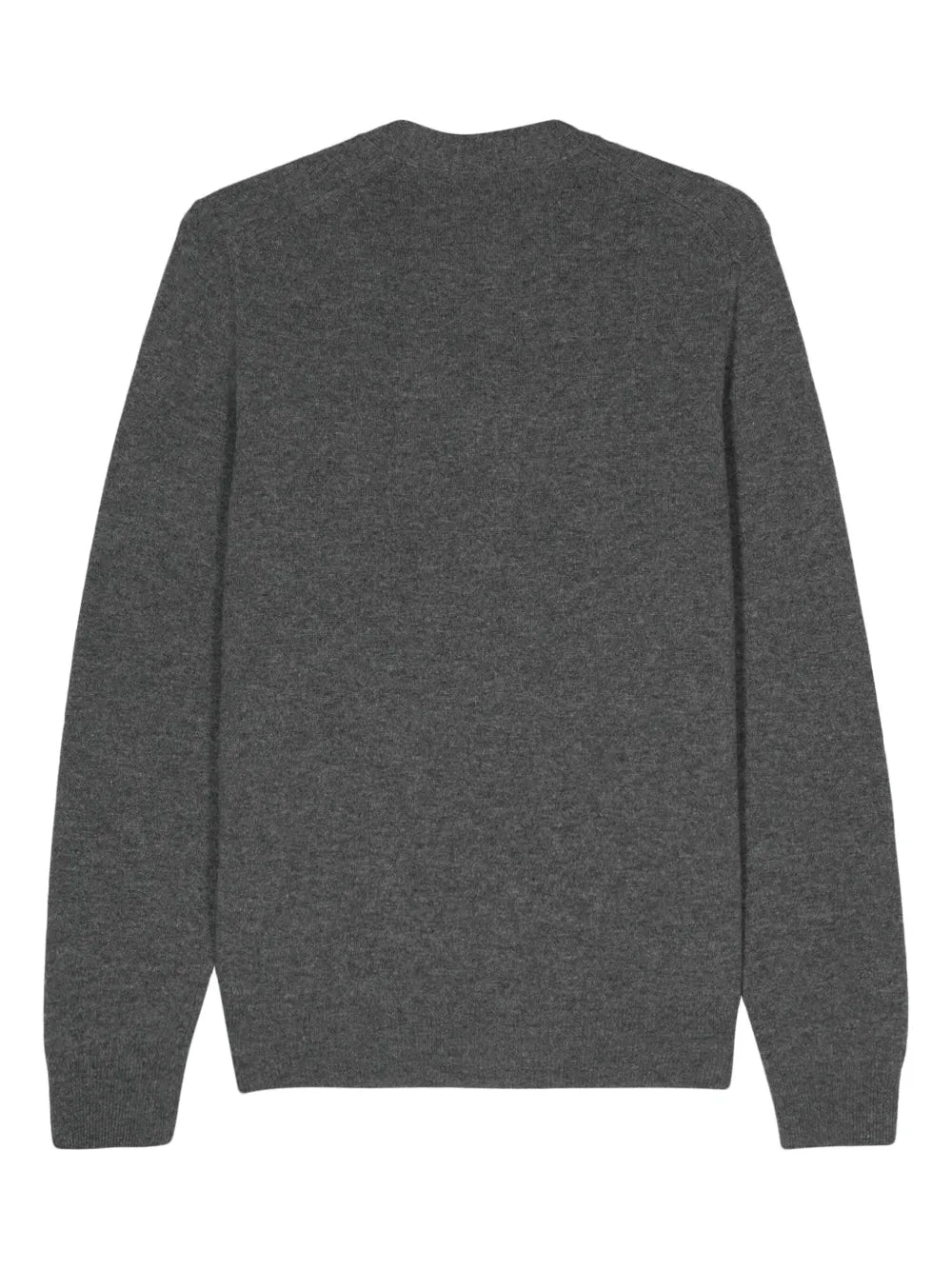 Heart-Patch Wool Cardigan