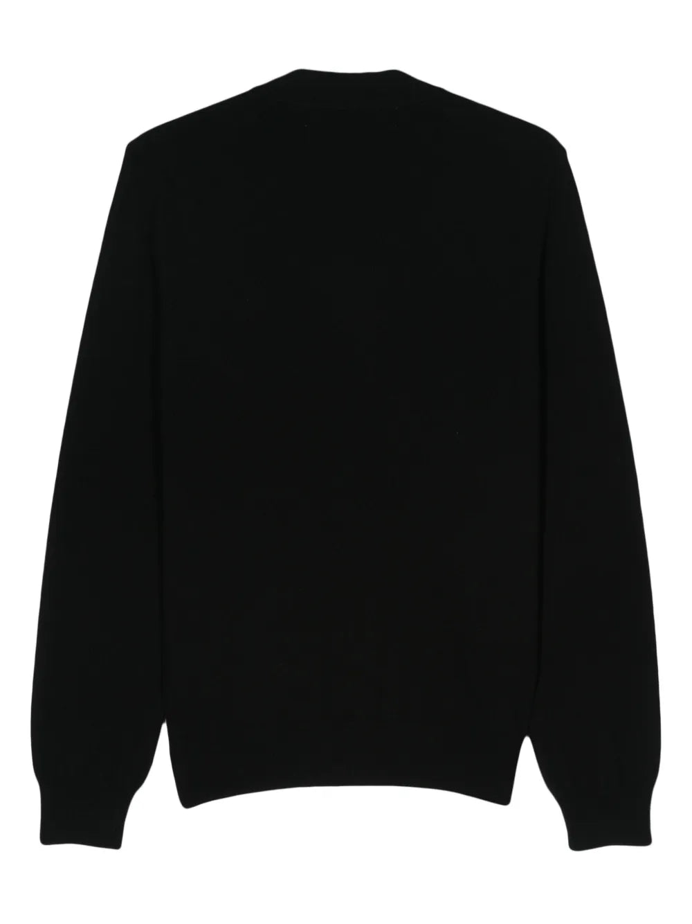Heart-Patch Wool Cardigan