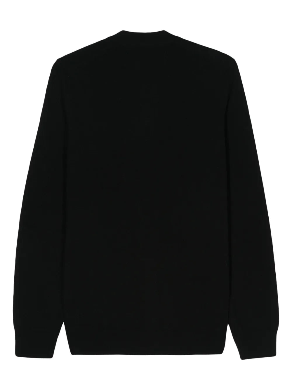 Heart-Patch Wool Cardigan