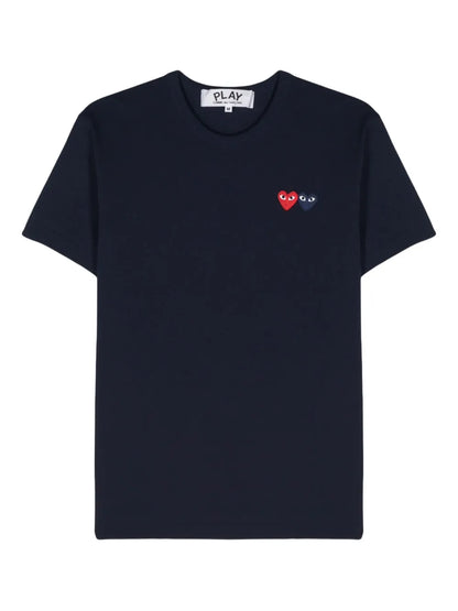 Heart-Patch Cotton T-Shirt