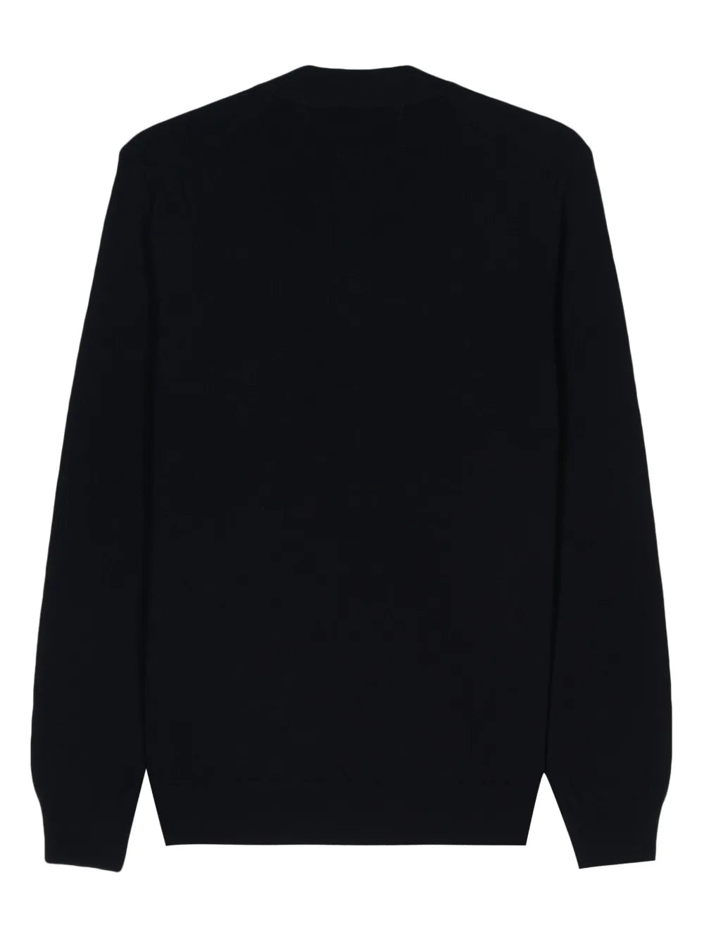 Heart-Patch Wool Cardigan