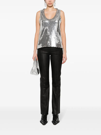 Sequin-Embellished Top
