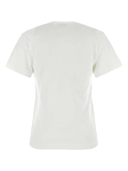 Heart-Patch Cotton T-Shirt