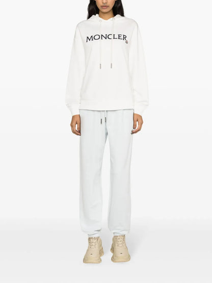Mid-Rise Logo-Patch Track Pants