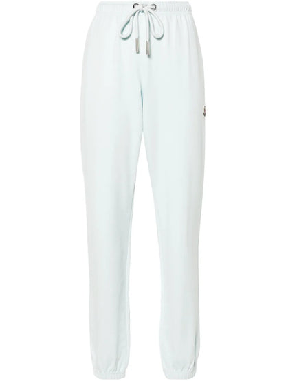 Mid-Rise Logo-Patch Track Pants